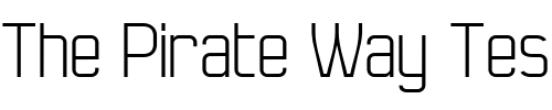 Font : SeizeLight Custom Text : The Pirate Way Test your own text here Click to download or to view this font on a tshirt that can be custom printed in Bali