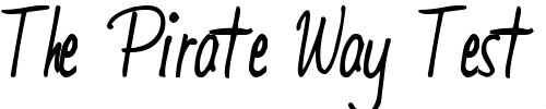 Font : SelfImage69-Bold Custom Text : The Pirate Way Test your own text here Click to download or to view this font on a tshirt that can be custom printed in Bali