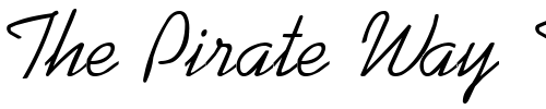 Font : Septime Custom Text : The Pirate Way Test your own text here Click to download or to view this font on a tshirt that can be custom printed in Bali