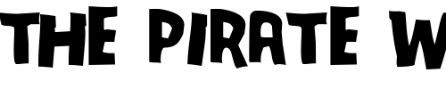 Font : SeriesOrbit Custom Text : The Pirate Way Test your own text here Click to download or to view this font on a tshirt that can be custom printed in Bali