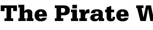 Font : Serifa75-Black Custom Text : The Pirate Way Test your own text here Click to download or to view this font on a tshirt that can be custom printed in Bali