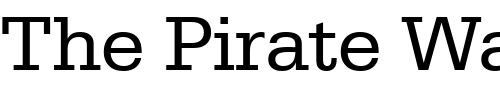 Font : SerifaD Custom Text : The Pirate Way Test your own text here Click to download or to view this font on a tshirt that can be custom printed in Bali