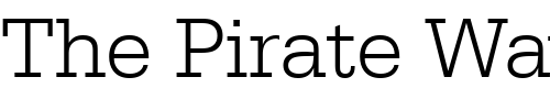 Font : SerifaDEELig Custom Text : The Pirate Way Test your own text here Click to download or to view this font on a tshirt that can be custom printed in Bali