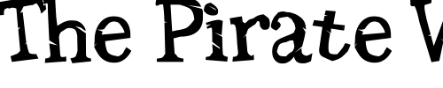 Font : Seriffic-Grunge-Regular Custom Text : The Pirate Way Test your own text here Click to download or to view this font on a tshirt that can be custom printed in Bali