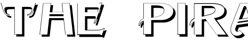 Font : Sesame-Shadow Custom Text : The Pirate Way Test your own text here Click to download or to view this font on a tshirt that can be custom printed in Bali
