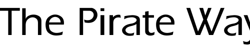 Font : Sire_Light-Bold Custom Text : The Pirate Way Test your own text here Click to download or to view this font on a tshirt that can be custom printed in Bali