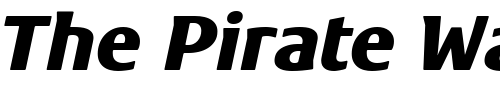 Font : Sitaline-BoldItalic Custom Text : The Pirate Way Test your own text here Click to download or to view this font on a tshirt that can be custom printed in Bali