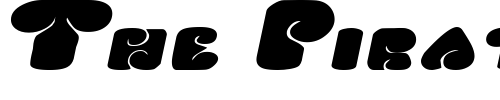 Font : SixtiesVibeExtended-Oblique Custom Text : The Pirate Way Test your own text here Click to download or to view this font on a tshirt that can be custom printed in Bali