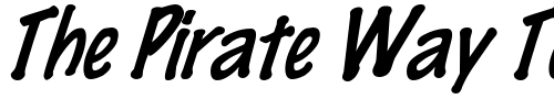 Font : Skeleton-1 Custom Text : The Pirate Way Test your own text here Click to download or to view this font on a tshirt that can be custom printed in Bali