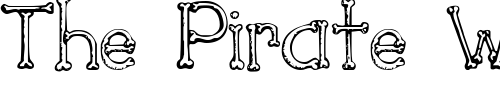 Font : SketchBones Custom Text : The Pirate Way Test your own text here Click to download or to view this font on a tshirt that can be custom printed in Bali