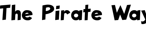 Font : SketchHeavy-Regular Custom Text : The Pirate Way Test your own text here Click to download or to view this font on a tshirt that can be custom printed in Bali