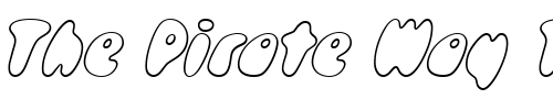 Font : SkidoosOutP Custom Text : The Pirate Way Test your own text here Click to download or to view this font on a tshirt that can be custom printed in Bali
