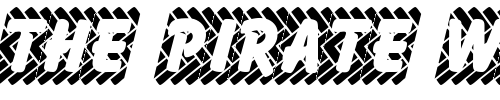 Font : Skidz Custom Text : The Pirate Way Test your own text here Click to download or to view this font on a tshirt that can be custom printed in Bali