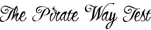 Font : SkinDeepBB Custom Text : The Pirate Way Test your own text here Click to download or to view this font on a tshirt that can be custom printed in Bali