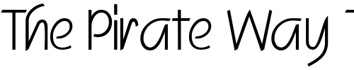 Font : SkizzeDB-Normal Custom Text : The Pirate Way Test your own text here Click to download or to view this font on a tshirt that can be custom printed in Bali