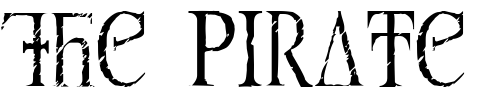 Font : Skreech-Caps Custom Text : The Pirate Way Test your own text here Click to download or to view this font on a tshirt that can be custom printed in Bali