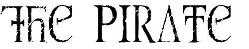 Font : SkreechCapsA Custom Text : The Pirate Way Test your own text here Click to download or to view this font on a tshirt that can be custom printed in Bali