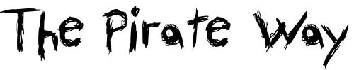 Font : Skribler Custom Text : The Pirate Way Test your own text here Click to download or to view this font on a tshirt that can be custom printed in Bali