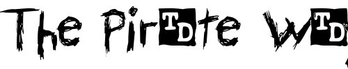 Font : Skribler-Trial-Version Custom Text : The Pirate Way Test your own text here Click to download or to view this font on a tshirt that can be custom printed in Bali