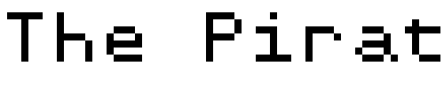 Font : SkwareDots Custom Text : The Pirate Way Test your own text here Click to download or to view this font on a tshirt that can be custom printed in Bali