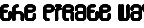 Font : Skylab-600 Custom Text : The Pirate Way Test your own text here Click to download or to view this font on a tshirt that can be custom printed in Bali