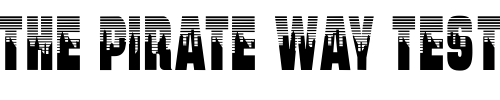 Font : Skyline Custom Text : The Pirate Way Test your own text here Click to download or to view this font on a tshirt that can be custom printed in Bali