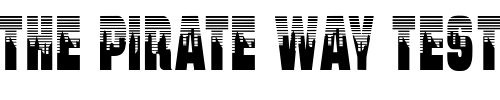 Font : Skyline-Regular Custom Text : The Pirate Way Test your own text here Click to download or to view this font on a tshirt that can be custom printed in Bali