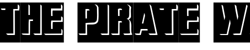 Font : Slab-Dark Custom Text : The Pirate Way Test your own text here Click to download or to view this font on a tshirt that can be custom printed in Bali