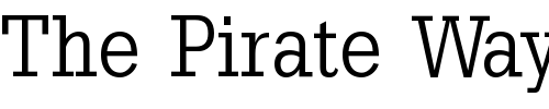 Font : SlabTallX Custom Text : The Pirate Way Test your own text here Click to download or to view this font on a tshirt that can be custom printed in Bali