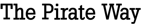 Font : SlabTallX-Medium Custom Text : The Pirate Way Test your own text here Click to download or to view this font on a tshirt that can be custom printed in Bali