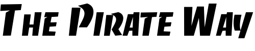 Font : Slabye-Becker Custom Text : The Pirate Way Test your own text here Click to download or to view this font on a tshirt that can be custom printed in Bali