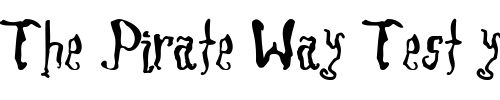 Font : SlackScript Custom Text : The Pirate Way Test your own text here Click to download or to view this font on a tshirt that can be custom printed in Bali