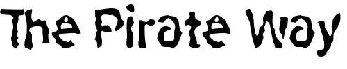 Font : Slackhappy Custom Text : The Pirate Way Test your own text here Click to download or to view this font on a tshirt that can be custom printed in Bali