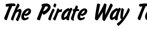 Font : Slager-DB Custom Text : The Pirate Way Test your own text here Click to download or to view this font on a tshirt that can be custom printed in Bali