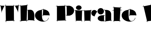 Font : Slapdash-Deco-NF Custom Text : The Pirate Way Test your own text here Click to download or to view this font on a tshirt that can be custom printed in Bali