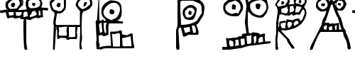 Font : Slapstick-Dental-Inc Custom Text : The Pirate Way Test your own text here Click to download or to view this font on a tshirt that can be custom printed in Bali