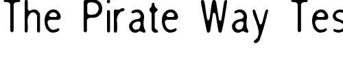 Font : SleepTalk Custom Text : The Pirate Way Test your own text here Click to download or to view this font on a tshirt that can be custom printed in Bali