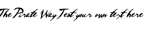 Font : Sleepy-Hollow-3 Custom Text : The Pirate Way Test your own text here Click to download or to view this font on a tshirt that can be custom printed in Bali