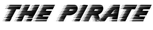 Font : Slipstream-LET-Plain Custom Text : The Pirate Way Test your own text here Click to download or to view this font on a tshirt that can be custom printed in Bali