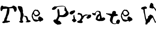 Font : Slophouse Custom Text : The Pirate Way Test your own text here Click to download or to view this font on a tshirt that can be custom printed in Bali