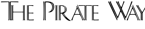 Font : SlotGothicSCapsSSK Custom Text : The Pirate Way Test your own text here Click to download or to view this font on a tshirt that can be custom printed in Bali