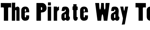Font : SlotSSK Custom Text : The Pirate Way Test your own text here Click to download or to view this font on a tshirt that can be custom printed in Bali
