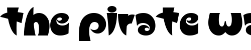 Font : Slugfest-Itc Custom Text : The Pirate Way Test your own text here Click to download or to view this font on a tshirt that can be custom printed in Bali