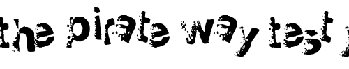 Font : Smelvetica Custom Text : The Pirate Way Test your own text here Click to download or to view this font on a tshirt that can be custom printed in Bali