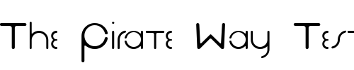 Font : Smoke-regular Custom Text : The Pirate Way Test your own text here Click to download or to view this font on a tshirt that can be custom printed in Bali