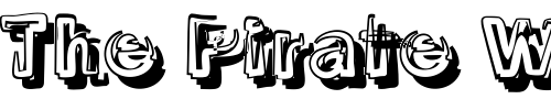 Font : SmokeShadow-Medium Custom Text : The Pirate Way Test your own text here Click to download or to view this font on a tshirt that can be custom printed in Bali