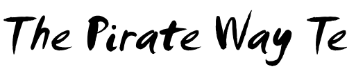 Font : Smudger-LET Custom Text : The Pirate Way Test your own text here Click to download or to view this font on a tshirt that can be custom printed in Bali