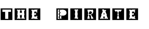 Font : SnakeOilSSK Custom Text : The Pirate Way Test your own text here Click to download or to view this font on a tshirt that can be custom printed in Bali