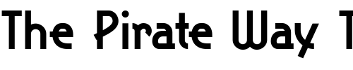 Font : Snappy-Service-NF Custom Text : The Pirate Way Test your own text here Click to download or to view this font on a tshirt that can be custom printed in Bali