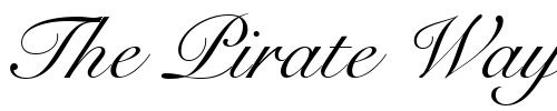 Font : SnellRoundhandScript Custom Text : The Pirate Way Test your own text here Click to download or to view this font on a tshirt that can be custom printed in Bali